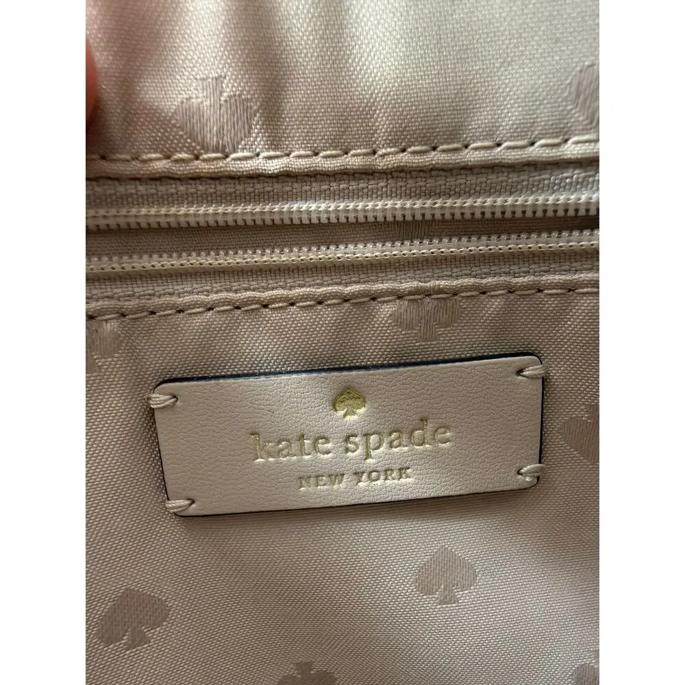 Kate Spade Adel Medium Crossbody‎ Bag Black Leather Adjustable Strap Dust Bag